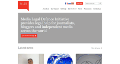Desktop Screenshot of mediadefence.org